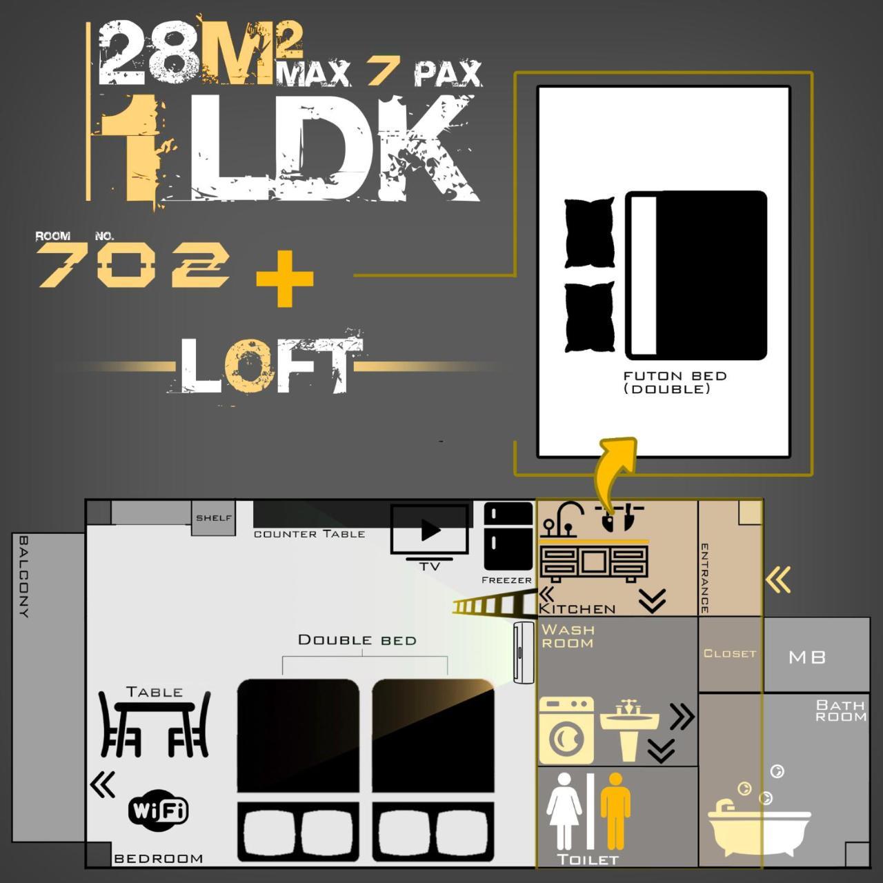 Gate80 Shinsaibashi West Ⅱ Lejlighed Osaka Eksteriør billede