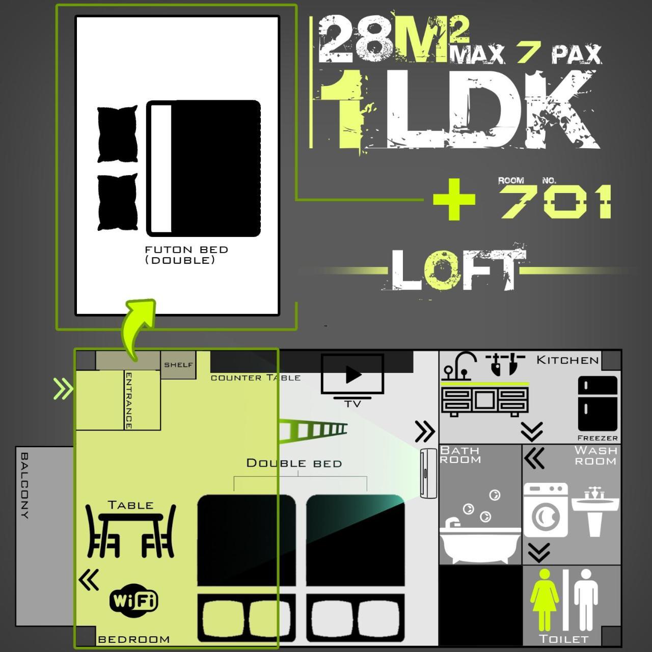 Gate80 Shinsaibashi West Ⅱ Lejlighed Osaka Eksteriør billede